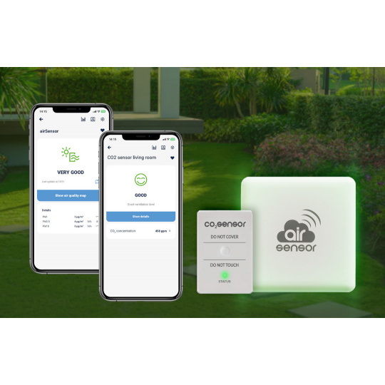 BleBox CO2Sensor — интеллектуальный датчик концентрации углекислого газа — WiFi