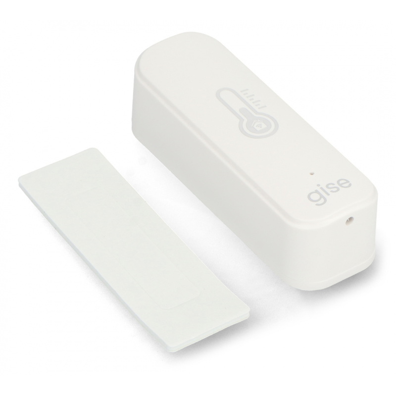 Tuya - czujnik temperatury i wilgotności - WiFi - biały - Gise GTHS-WF-01-W