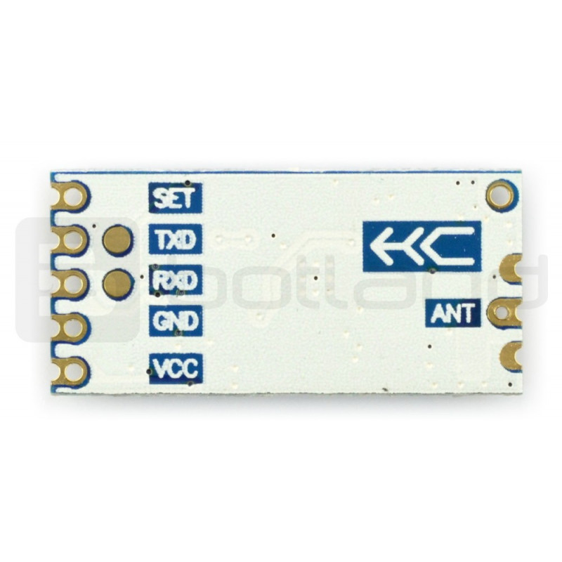 Moduł radiowy HC-12 433MHz - transceiver THT z anteną