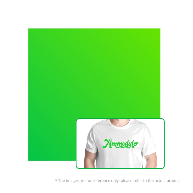 Folia flex do termotransferu matowa 300x300mm - Bambu Lab - Neon Green - 10szt. - YG007