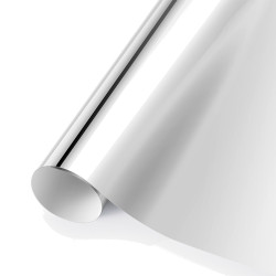Folia flex do termotransferu chromowana 300x300mm - Bambu Lab - Chrome Foil Silver - 10szt. - YG010