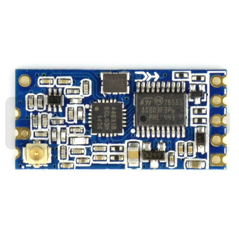 Moduł radiowy HC-12 433MHz - transceiver THT z anteną