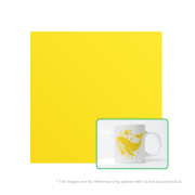 Folia winylowa usuwalna matowa 300x300mm - Bambu Lab - Lemon Yellow - 10szt. - YG014