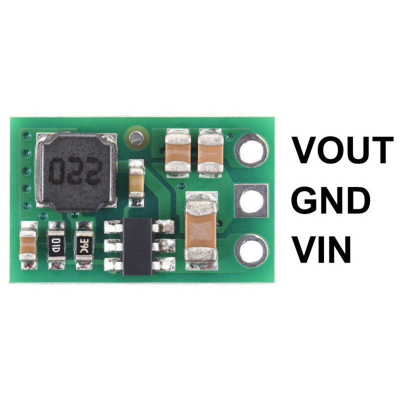 D24V7F12 - przetwornica step-down - 12V 0,6A - Pololu 5597