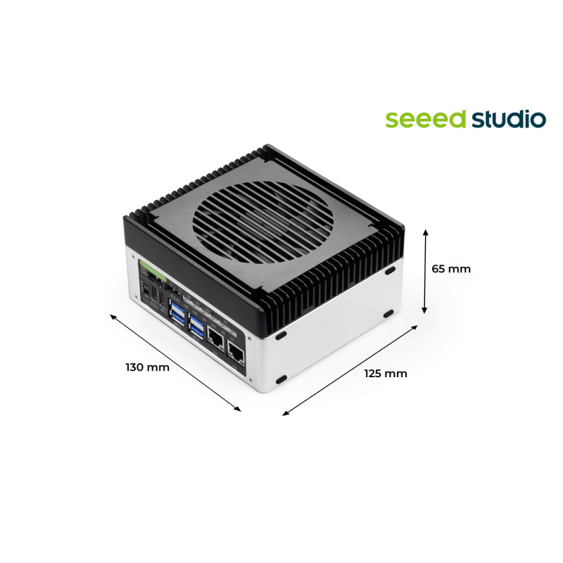 reComputer Robotics J4012 z GMSL2 - Nvidia Jetson Orin NX 16GB RAM + 128GB NVMe - bez zasilacza - Seeedstudio 100026552