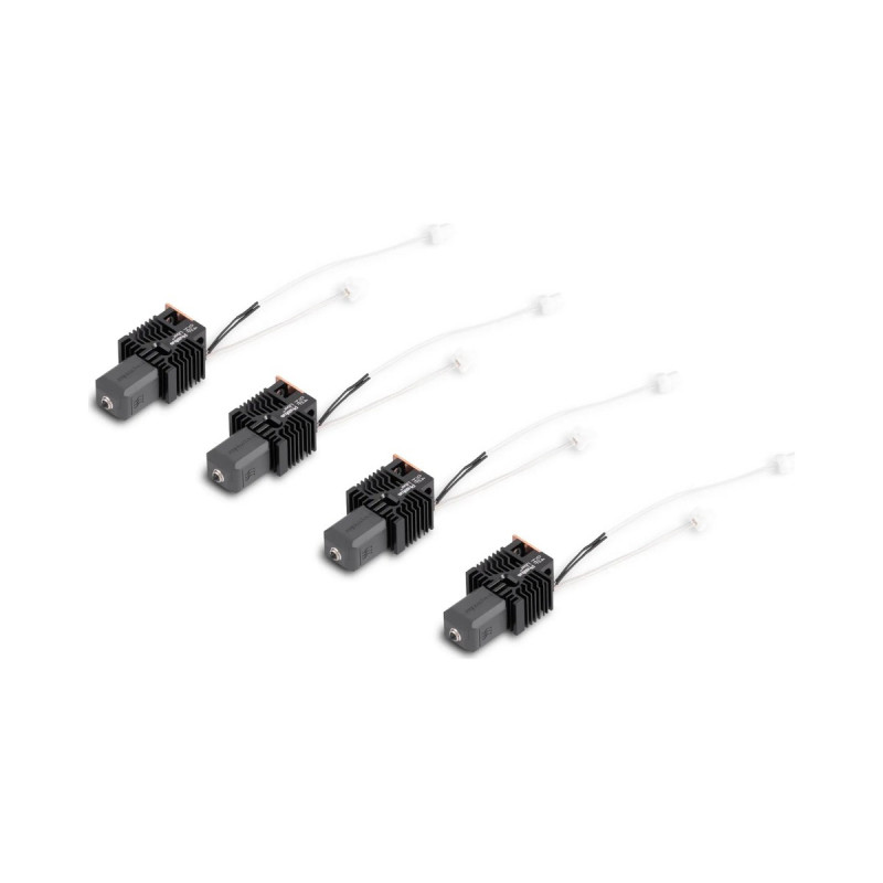 Hotend High Flow Phaetus Liber z dyszą ze stali hartowanej do drukarki 3D Snapmaker U1 - 0,4mm - 4szt.