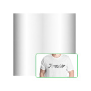 Folia flex do termotransferu chromowana 300x300mm - Bambu Lab - Chrome Foil Silver - 10szt. - YG010