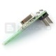 Moduł radiowy nRF24L01 2,4GHz - transceiver THT- zielony Moduł radiowy nRF24L01 2,4GHz - transceiver THT- zielony