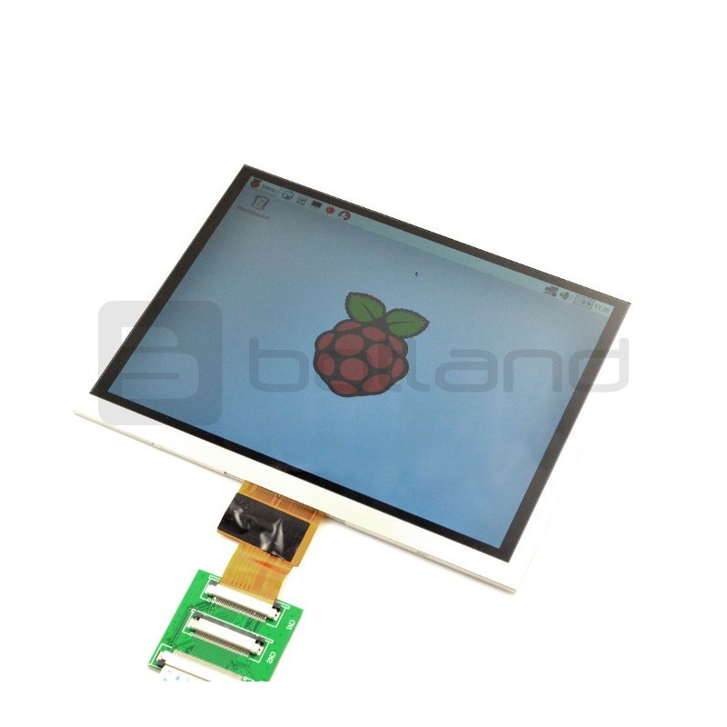 Ekran TFT 8" 1024x768 z zasilaczem dla Raspberry Pi