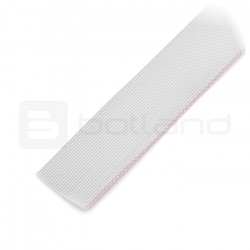 Przewód taśmowy 26 żył szary (50 cm) IDC raster 1,27 mm