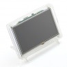 Obudowa do Raspberry Pi 2/B+ i ekranu LCD TFT 5" - przezroczysta - zdjęcie 2