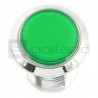 Push Button 3,3cm - zielone podświetlenie - zdjęcie 1