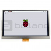 Ekran IPS 10'' 1024x600 z zasilaczem dla Raspberry Pi