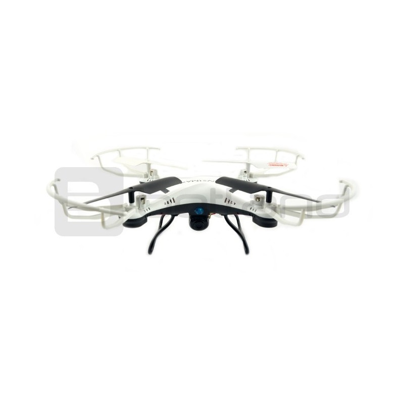 Dron quadrocopter OverMax X-Bee drone 3.1 2.4GHz z kamerą 2MPx czarny - 34cm