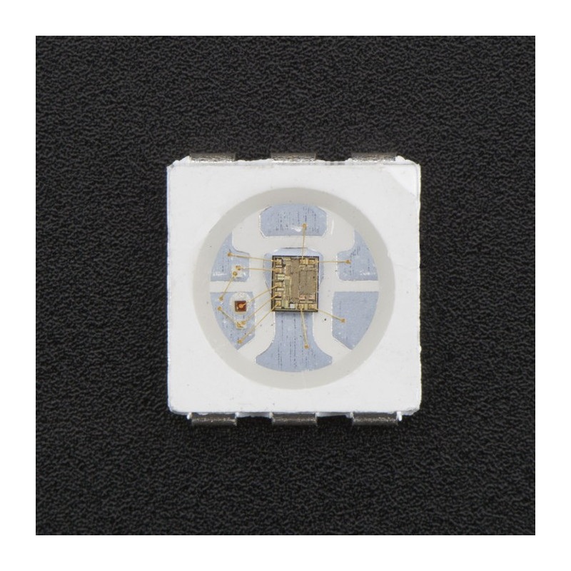 Zestaw diod LED RGB SMD 5050 ze sterownikiem  - 10 szt.