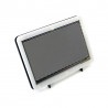 Ekran dotykowy pojemnościowy LCD TFT 7'' 1024x600px HDMI + USB dla Raspberry Pi 2/B+ + obudowa czarno-biała - zdjęcie 6