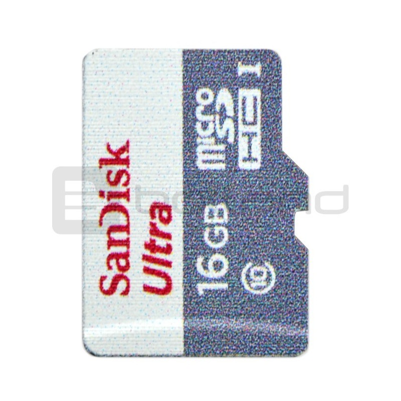 Karta pamięci SanDisk Ultra micro SD / SDHC 16GB 320x UHS-I klasa 10 bez adaptera