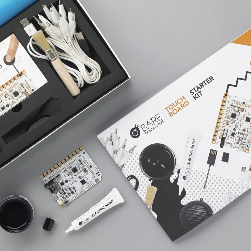 Bare Conductive Touch Board Starter Kit - kompatybilny z Arduino