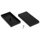 Obudowa plastikowa Kradex Z7B - 106x55x23,5mm czarna Obudowa plastikowa Kradex Z7B - 106x55x23,5mm czarna