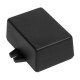 Obudowa plastikowa Kradex Z24U - 66x48x30mm czarna z uszami Obudowa plastikowa Kradex Z24U - 66x48x30mm czarna z uszami