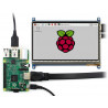 Ekran dotykowy pojemnościowy TFT 7" 800x480px HDMI + USB dla Raspberry Pi 2/B+ Ekran dotykowy pojemnościowy TFT 7" 800x480px HDMI + USB dla Raspberry Pi 2/B+ - zdjęcie 5