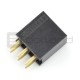Gniazdo żeńskie 2x3 raster 2,54 mm Gniazdo żeńskie 2x3 raster 2,54 mm