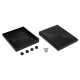 Obudowa plastikowa Kradex Z28 - 143x119x32mm czarna Obudowa plastikowa Kradex Z28 - 143x119x32mm czarna