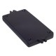 Obudowa plastikowa Kradex Z34U - 129x68x24mm czarna z uszami Obudowa plastikowa Kradex Z34U - 129x68x24mm czarna z uszami
