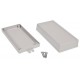 Obudowa plastikowa Kradex Z52JU - 145x74x40mm jasna z uszami Obudowa plastikowa Kradex Z52JU - 145x74x40mm jasna z uszami