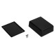 Obudowa plastikowa Kradex Z70 - 76x59x28mm czarna Obudowa plastikowa Kradex Z70 - 76x59x28mm czarna
