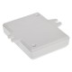 Obudowa plastikowa Kradex Z71JU - 76x59x18mm jasna z uszami Obudowa plastikowa Kradex Z71JU - 76x59x18mm jasna z uszami