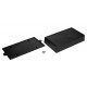 Obudowa plastikowa Kradex Z72U - 179x102x37mm czarna z uszami Obudowa plastikowa Kradex Z72U - 179x102x37mm czarna z uszami