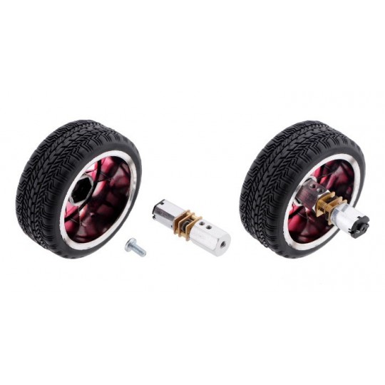 Шестигранний адаптер для коліс - 12 мм/3 мм - 2 шт. - Pololu 2682