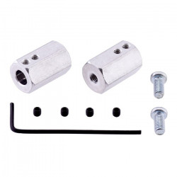 Sześciokątny adapter do kół - 12mm/6mm - 2 szt.