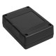 Obudowa plastikowa Kradex Z80 - 120x90x38mm czarna Obudowa plastikowa Kradex Z80 - 120x90x38mm czarna