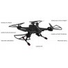 Dron quadrocopter OverMax X-Bee drone 5.2 WiFi 2.4GHz z kamerą FPV - 62cm + ekran + 2 dodatkowe akumulatory - zdjęcie 6