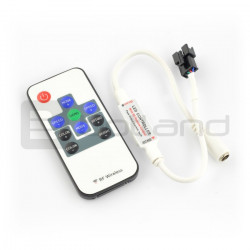 Sterownik taśm LED z pilotem RF - Mini
