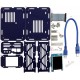 CloudShell dla Odroid XU4 - elementy do budowy serwera plików NAS - niebieski CloudShell dla Odroid XU4 - elementy do budowy serwera plików NAS - niebieski