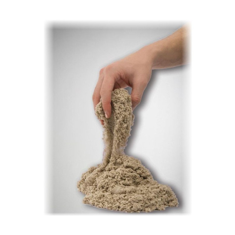 Kinetic Sand połyskujący piasek - 907g - brązowy