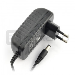 Zasilacz impulsowy 12V / 1,5A - wtyk DC 5,5 / 2,1mm