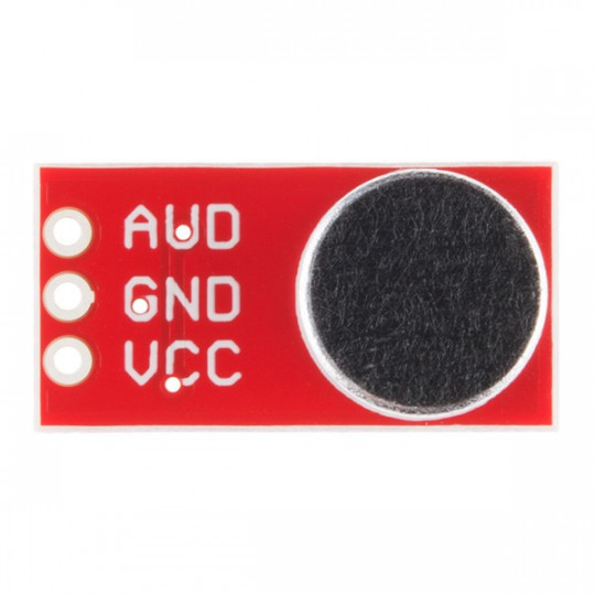 Електретний мікрофонний модуль з підсилювачем OPA344 - SparkFun BOB-12758