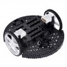 Pololu Romi Chassis Kit - 2-kołowe podwozie robota - czarne - zdjęcie 1