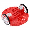 Pololu Romi Chassis Kit - 2-kołowe podwozie robota - czerwone - zdjęcie 1