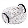 Pololu Romi Chassis Kit - 2-kołowe podwozie robota - białe - zdjęcie 1