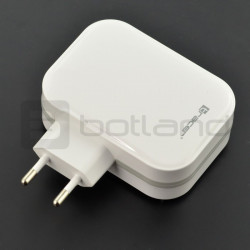 Zasilacz Tracer 4x USB 5V 6,8A - biały