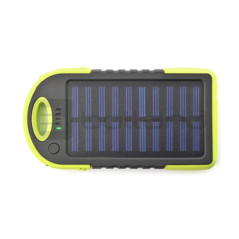 Mobilna bateria PowerBank Esperanza Solar Sun EMP109KG 5200mAh - zielona