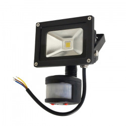 Lampa zewnętrzna LED ART z sesorem ruchu, 10W, 900lm, IP65, AC80-265V, 4000K - biała neutralna