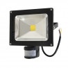 Lampa zewnętrzna LED ART HQ PIR z czujnkiem ruchu, 20W, 1800lm, IP65, AC80-265V, 4000K - biała neutralna - zdjęcie 1