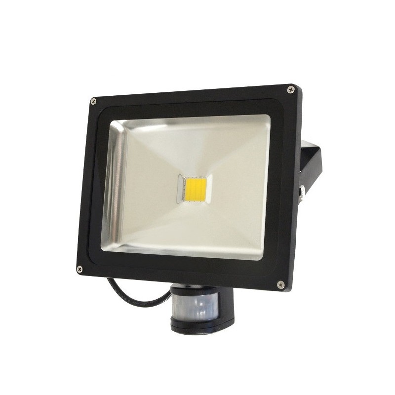 Lampa zewnętrzna LED ART HQ PIR z czujnkiem ruchu, 30W, 2700lm, IP65, AC80-265V, 4000K - biała neutralna