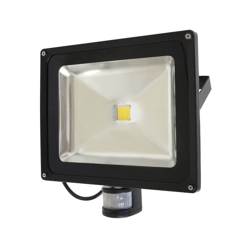 Lampa zewnętrzna LED ART EKO PIR z czujnkiem ruchu, 50W, 3000lm, IP65, AC80-265V, 4000K - biała neutralna